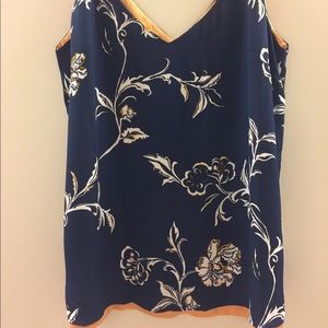 NWT woven reversible cami